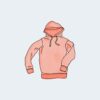 Hoodie - áo thun đỏ siêu đẹp, chống nước